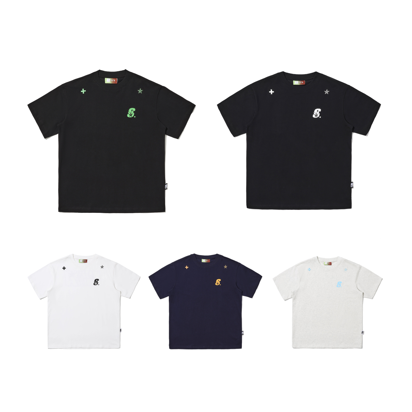 STA x NST 联名基础LOGO短袖T恤