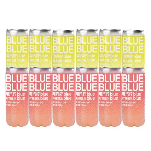 柠檬共和国气泡果汁饮料 （芭乐*6+香水柠檬*6）300ml*12瓶 商品图0