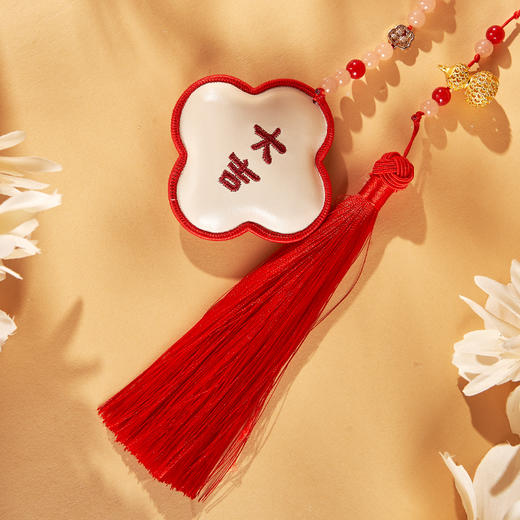 大英博物馆 东方梦境系列 喜上眉梢国风随身香囊 汽车挂饰 商品图2