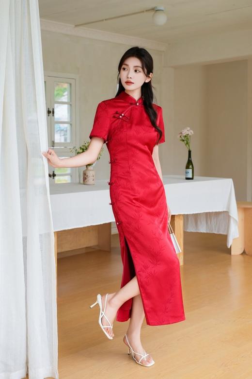 ELLA JADE 中式国风长款旗袍 20076 商品图1