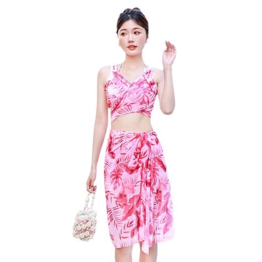 【分体泳衣女】新款显瘦比基尼三件套 性感小胸聚拢泡温泉游泳装夏  商品图4