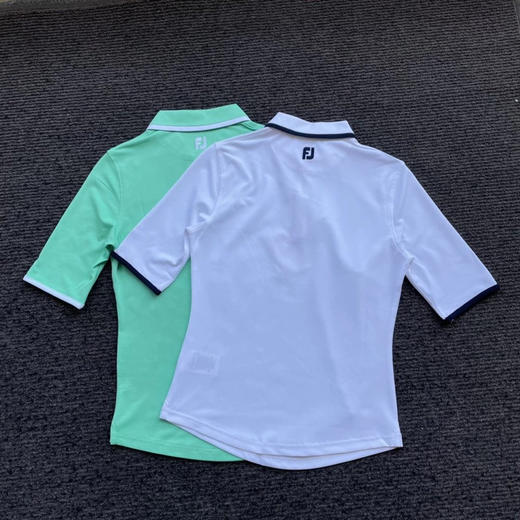 正品FJ 女款高尔夫体恤，快干透气。
白色XS L XXL 绿色XS S M L XL XXL 各几件 商品图4