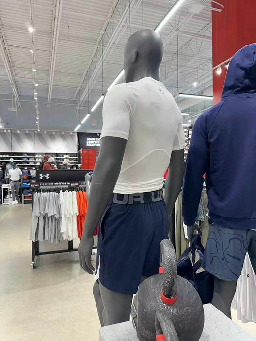 💰480/直邮‼️‼️男款新套装来啦🏋🏻‍♀️💥安德玛男士速干衣短袖➕男士速干运动短裤～速干面料采用ISO-CHLL的冰感面料，超级清凉不沾身 商品图1