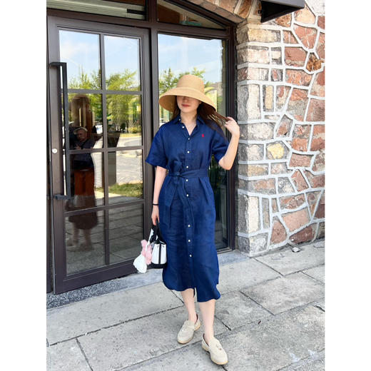 2505405    拉夫 亚麻连衣裙 商品图10