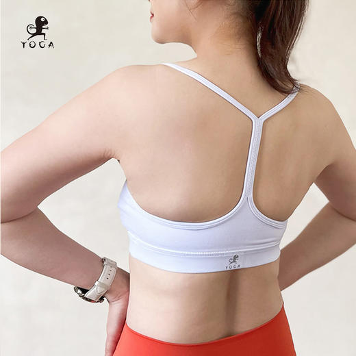 壁虎瑜伽【2505SY344】细带美背文胸（可拆卸胸垫）【5天发货】 商品图4