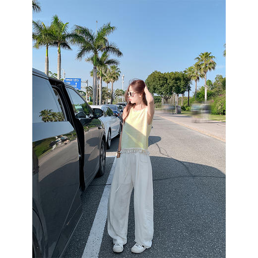 <曾小咸推荐>4.7现货秒杀 ！微信超特价！韩系2色休闲裤 日常179.99 立减100 秒杀79.99！！ 商品图3