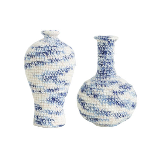 苏苏姐家瓷艺花瓶手工DIY钩针编织小物居家装饰毛线团材料包 商品图4