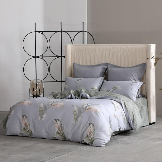 水星家纺全棉抗菌四件套——清风有信200*230 商品图1