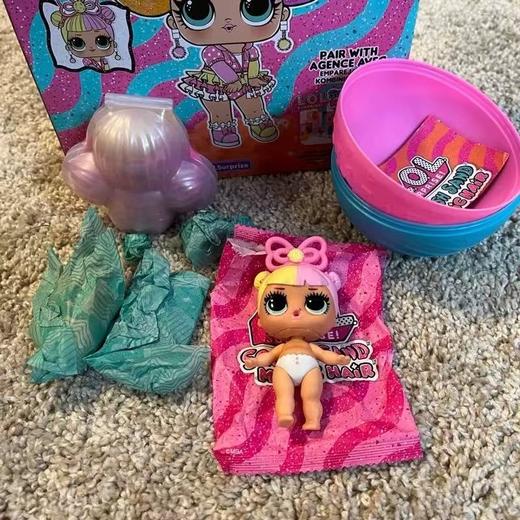 【春上新】 乐高  LO L惊喜拆拆球 捏捏沙娃娃 吊牌价 129元 商品图1