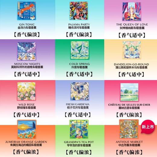 摩登巴赫车载香薰替换香片 商品图1