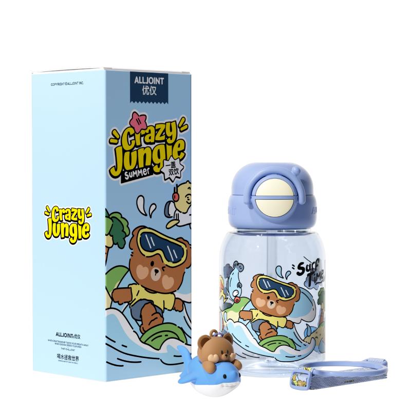 BB43-B5 疯狂丛林夏日双饮杯一小熊鲍鲍