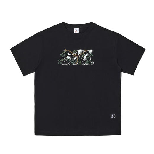 STA x NST 联名钻石藤蔓短袖T恤 商品图0