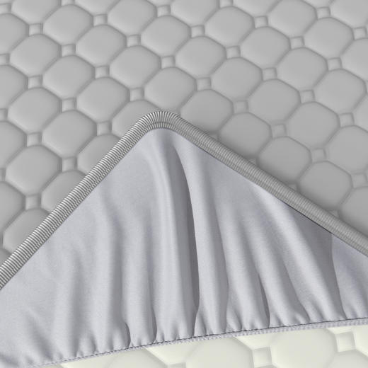 【降温黑科技】 無印良品 冰砖垫冰丝乳胶凉席三件套 A类母婴级 凉感效果显著 裸睡不留痕 舒适透气 水洗不变形 商品图6