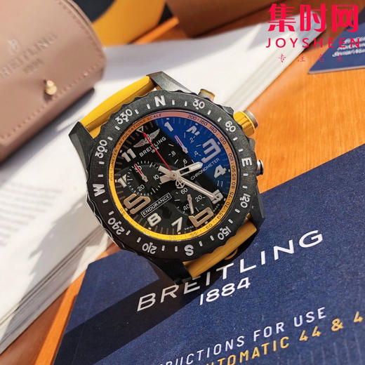 高端定制 原单百年灵BREITLING  专业耐力系列 男士石英腕表 全碳纤维表壳，石英计时腕表，表径44mm 商品图2