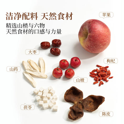 璞匠六物山楂丸官方旗舰店山药大枣陈皮枸杞山楂球零食小吃食品 商品图2