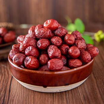 禾煜新疆灰枣1kg 新疆红枣 煲甜汤休闲零食 /粮油调味 /南北干货 /果茎食补干货 商品图1