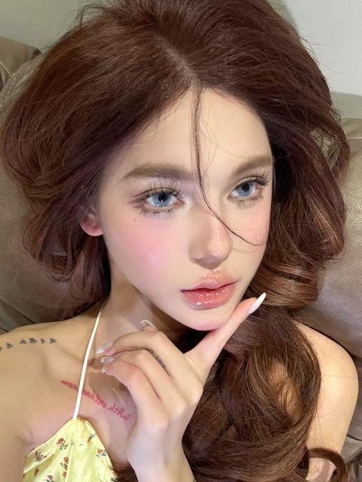 『大直径半年抛』 YEELENS-暴力美学 蓝-14.5mm【半年抛0-800度 无525/575】 商品图1