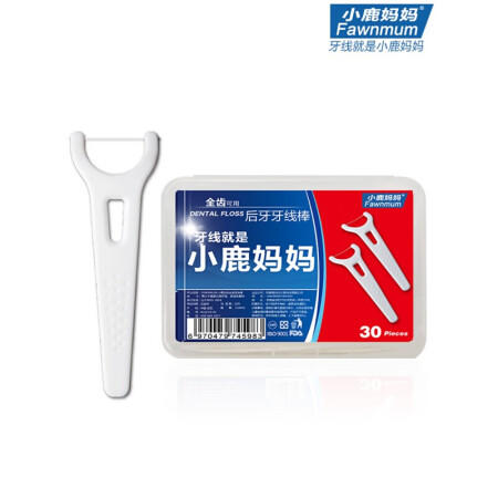 小鹿妈妈贵虎独立牙线棒30支（6970479741053） 商品图0