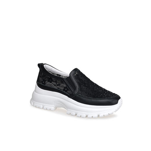 豪麟名鞋奥莱迪嘉女鞋时尚休闲鞋牛皮革+织物DJXXA51WX052白色  原价1960元 商品图0