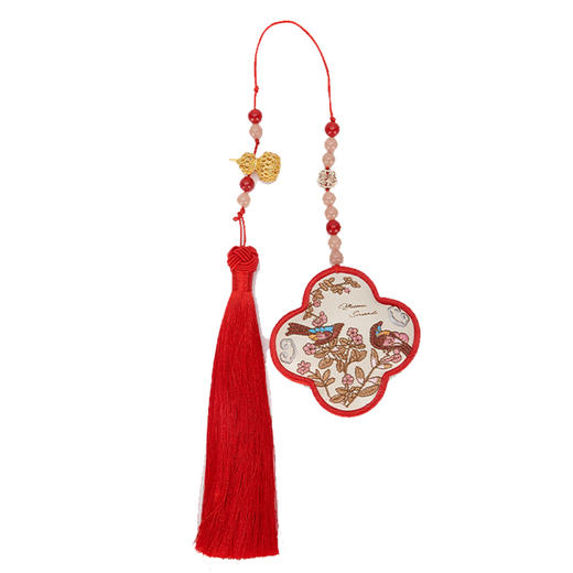 大英博物馆 东方梦境系列 喜上眉梢国风随身香囊 汽车挂饰 商品图4