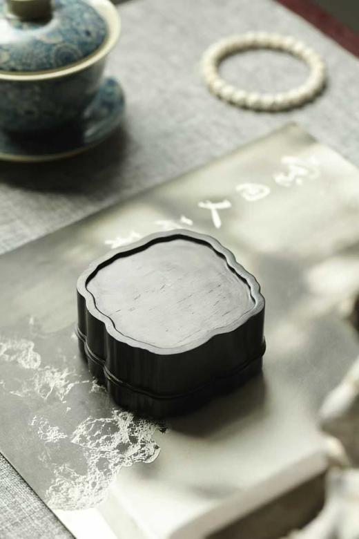 拐子龙纹°紫光檀香盒 商品图5