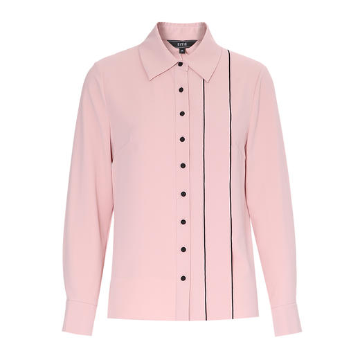 EITIE爱特爱气质简约百搭直筒显瘦正肩正式衬衫上衣春夏新款A2509509 商品图11