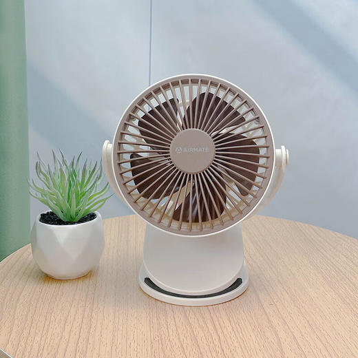 艾美特（AIRMATE）USB夹扇 AH23-4充电款 商品图1