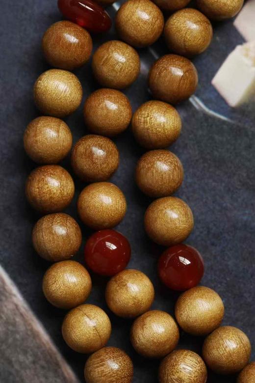 原创静月金丝楠手串8mm*108颗 商品图8