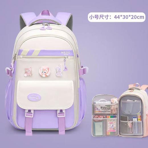 【新潮学霸，时尚校园~】新款小学生书包 3-6年级男女生 ins大容量双肩包 轻便初中高中生背包-QQ 商品图9