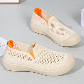 【夏季新款老北京布鞋】单鞋透气镂空网面休闲鞋软底防滑网鞋