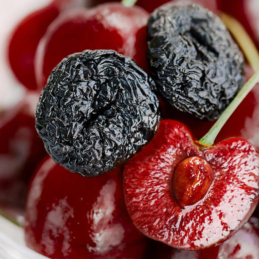 食味的初相 无核车厘子干 智利进口车厘子 5斤鲜果做1斤干果 商品图6