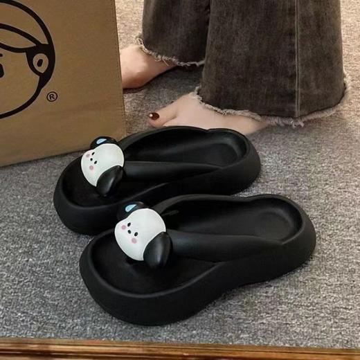 【轻盈不笨重！行走无负担】夏季增高人字拖女款外穿踩屎感拖鞋时尚凉鞋沙滩防滑凉拖鞋。ry 商品图3