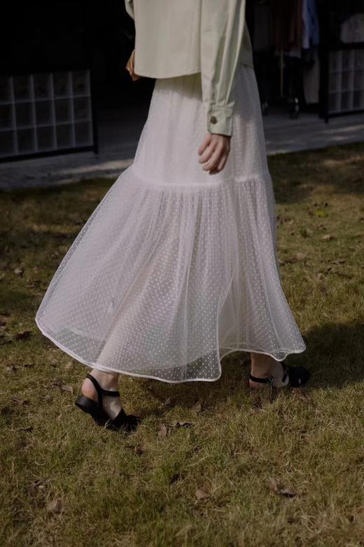 Stay2Weeks 法式温柔波点网纱半裙 20096 商品图4