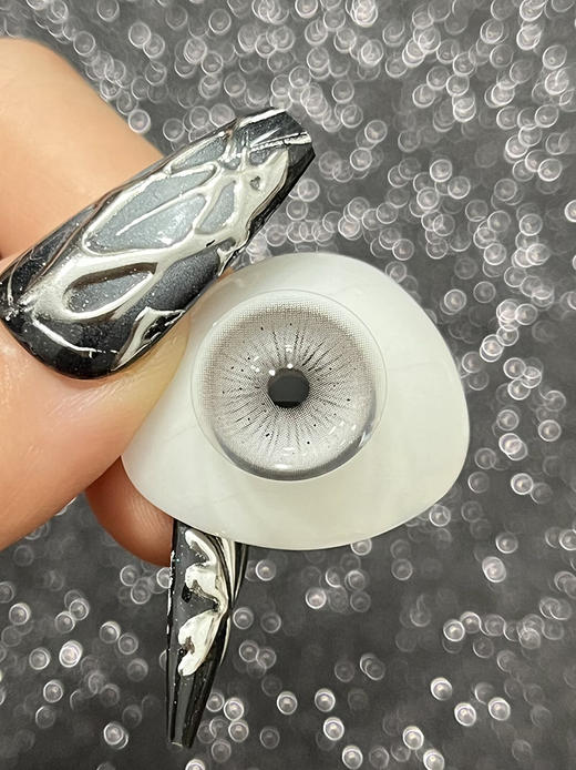 serltyca 冥夜女巫 半年抛 两片 14.2mm 参考着色 13.5mm 基弧 8.5 含水 40% 新锐国货 商品图3