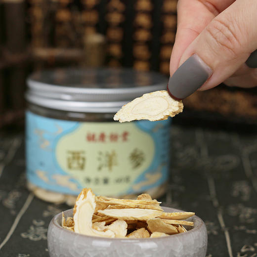 胡庆余堂官方旗舰西洋参片长片60克吉林人参 商品图2