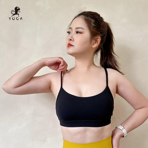 壁虎瑜伽【2505SY344】细带美背文胸（可拆卸胸垫）【5天发货】 商品图5