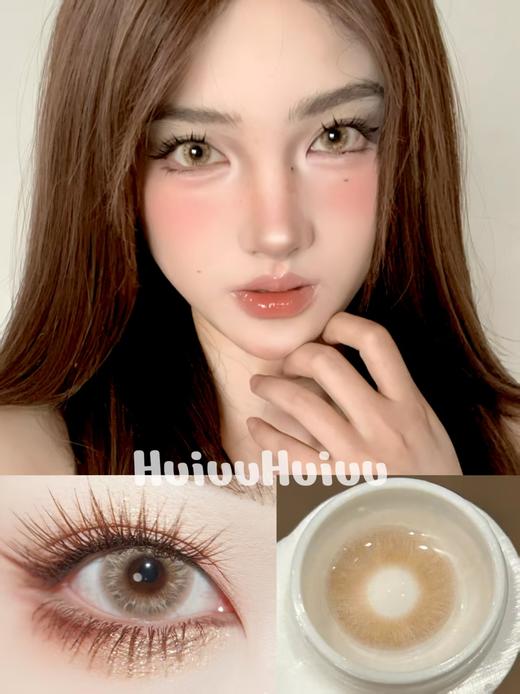 『大直径半年抛』 YEELENS-泰式千金 棕 -14.5mm【半年抛0-800度 无525/575】 商品图0