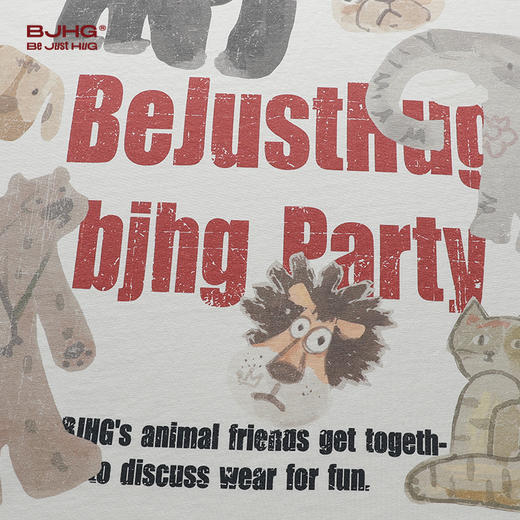 【门店限定款】不计后果美式插图印花T恤 商品图4