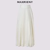 3件8折MAXRIENY2025年夏季新款白色高腰烫钻半裙简约气质百搭中长(货号:MF86SK009) 商品缩略图4