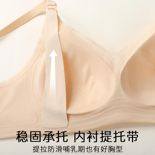 D1-【B-C杯】润微孕妇哺乳内衣夏季薄怀孕期专用产后喂奶文胸聚拢防下垂收副乳  乐哺悦心/花枝夕语 商品图10