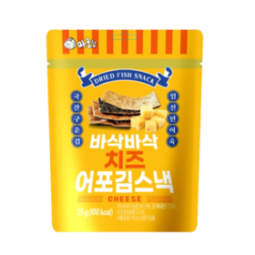 客唻美海苔鱼脯芝士味25g/033384 非油炸鲜香酥脆海味零食