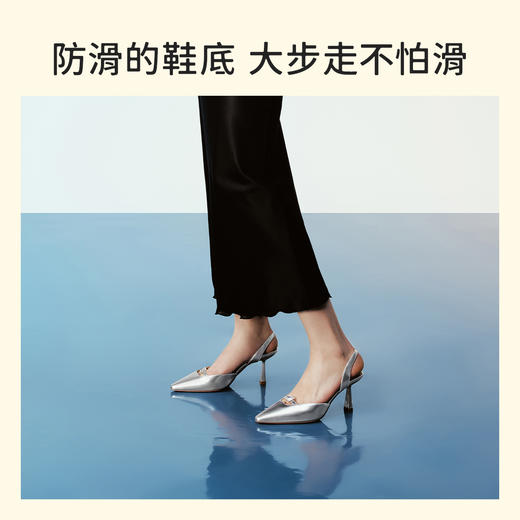 【促销款】7or9-空气棉高跟鞋冰花 商品图4