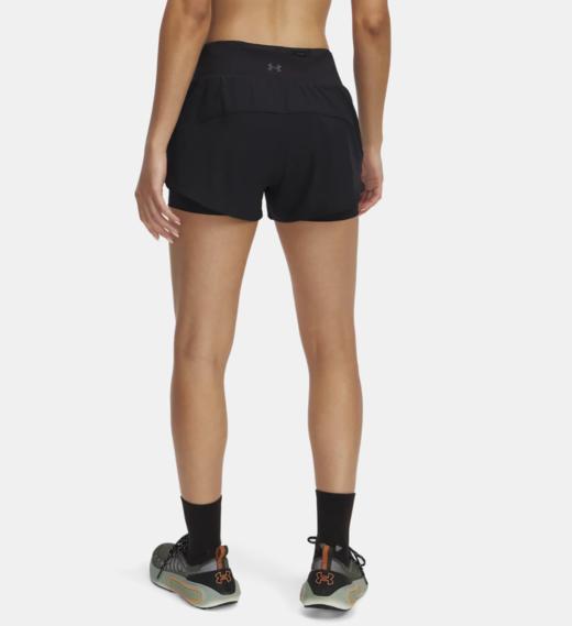 【双十一专享11.12】安德玛女子UA Launch Pro 二合一短裤1389575-001 商品图1