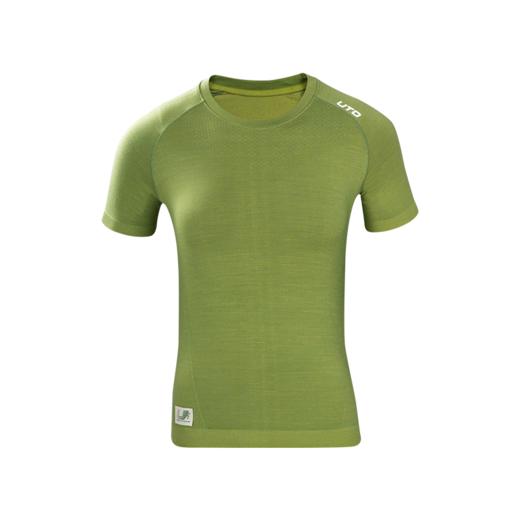 UTO羊毛运动短袖春夏男女户外运动健身吸湿排汗速干柔软半袖 商品图5