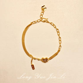 足金手链；7.5克