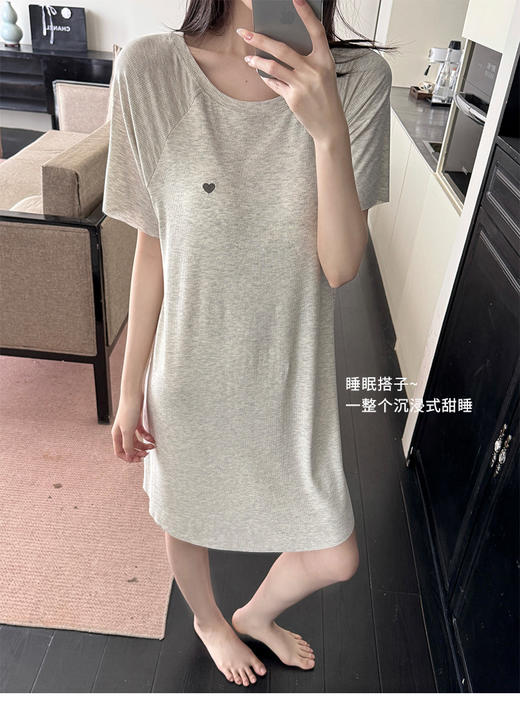 ‼️被问爆的【韩里韩气免Bra睡衣】自带胸垫😘舒适度满分💯 选对家居服真的会幸福感暴增‼️ 商品图7