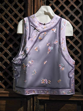 盛唐牡丹大师系列| 重工刺绣秋香马甲