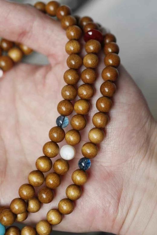 原创静月金丝楠手串8mm*108颗 商品图7