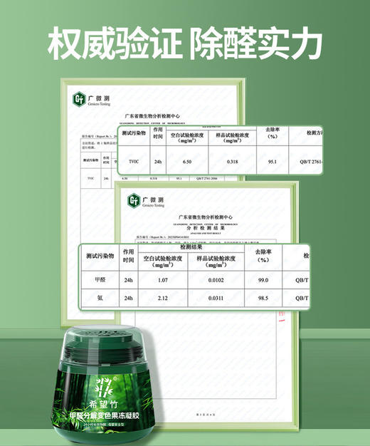 【新房除醛神器！拍1发3！✨】24小时无死角净化甲醛，母婴级安全守护，新款变色果冻小绿罐让你安心速住新家！新款智能除甲醛小绿罐 甲醛清除剂家用 新房装修除醛吸异味变色果冻 商品图3