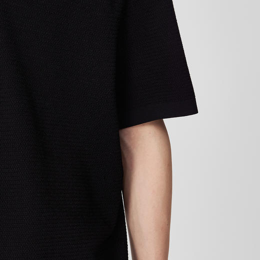 NPC潮牌复古老钱风【伊力特】宽松V领POLO衫男潮流落肩NP44TE23 商品图3